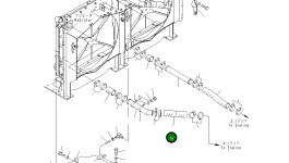 Шланг 21T-03-64650 Komatsu
