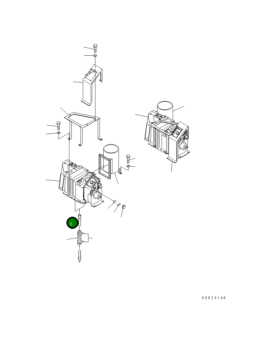 Шланг 21T-979-6580 Komatsu