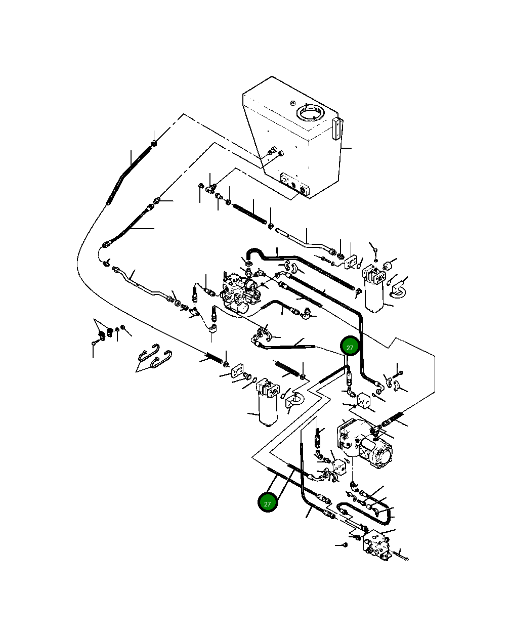 Шланг 160 127 Komatsu