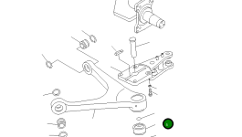 Втулка 281-50-17160 Komatsu