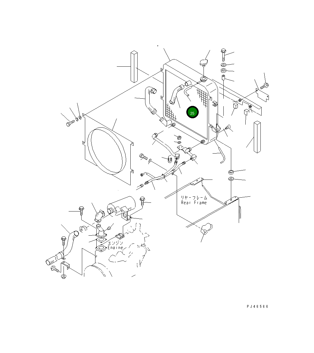 Шланг 415-03-11310 Komatsu