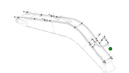Шланг 2184-1197D87 Komatsu