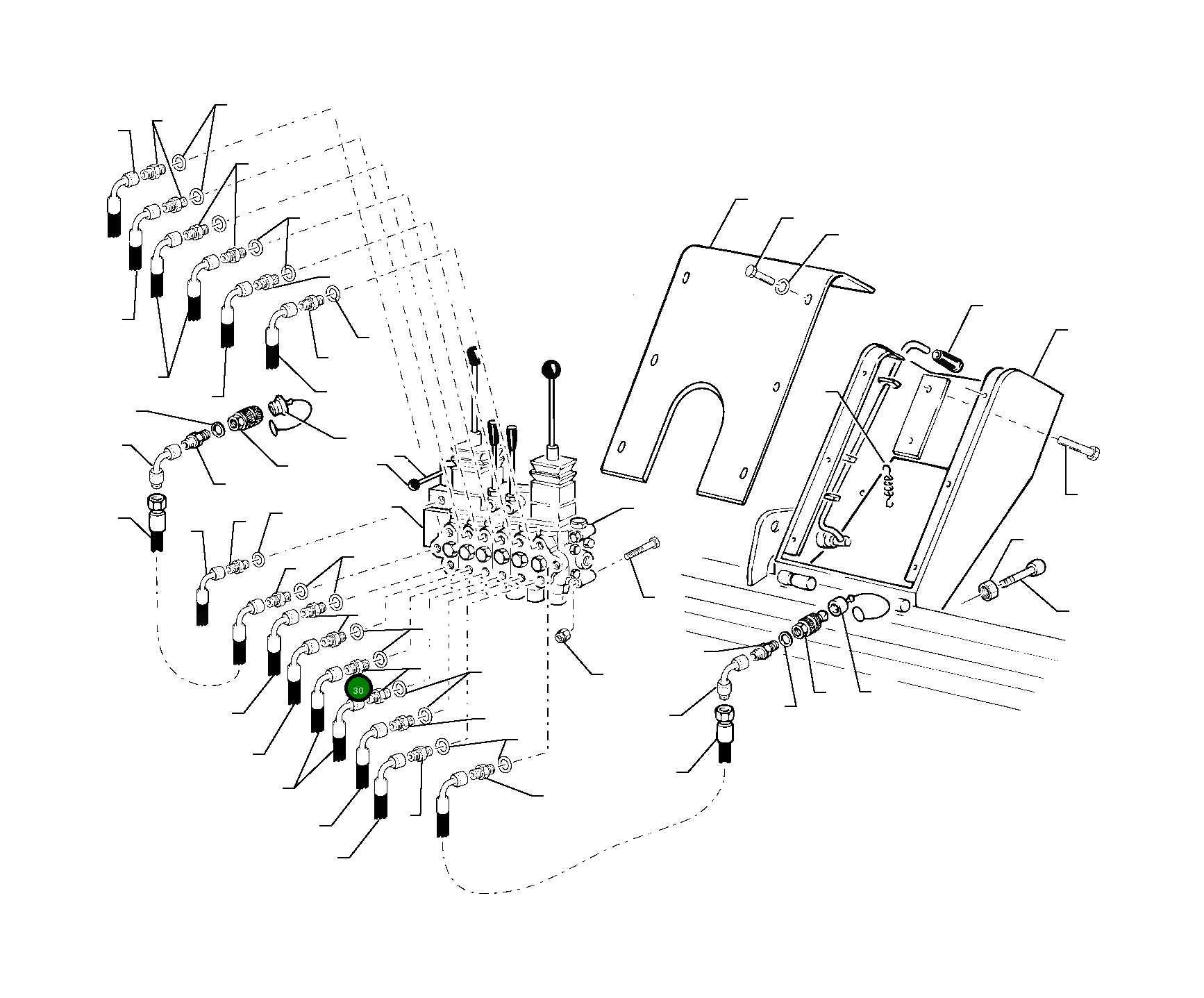 Шланг UE0000133 Komatsu