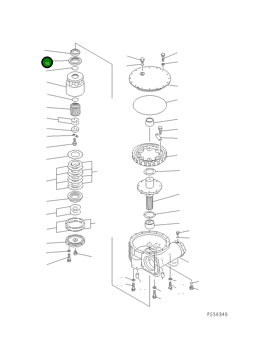 Втулка 235-70-15740 Komatsu