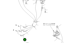 Шланг 21U-62-24510 Komatsu