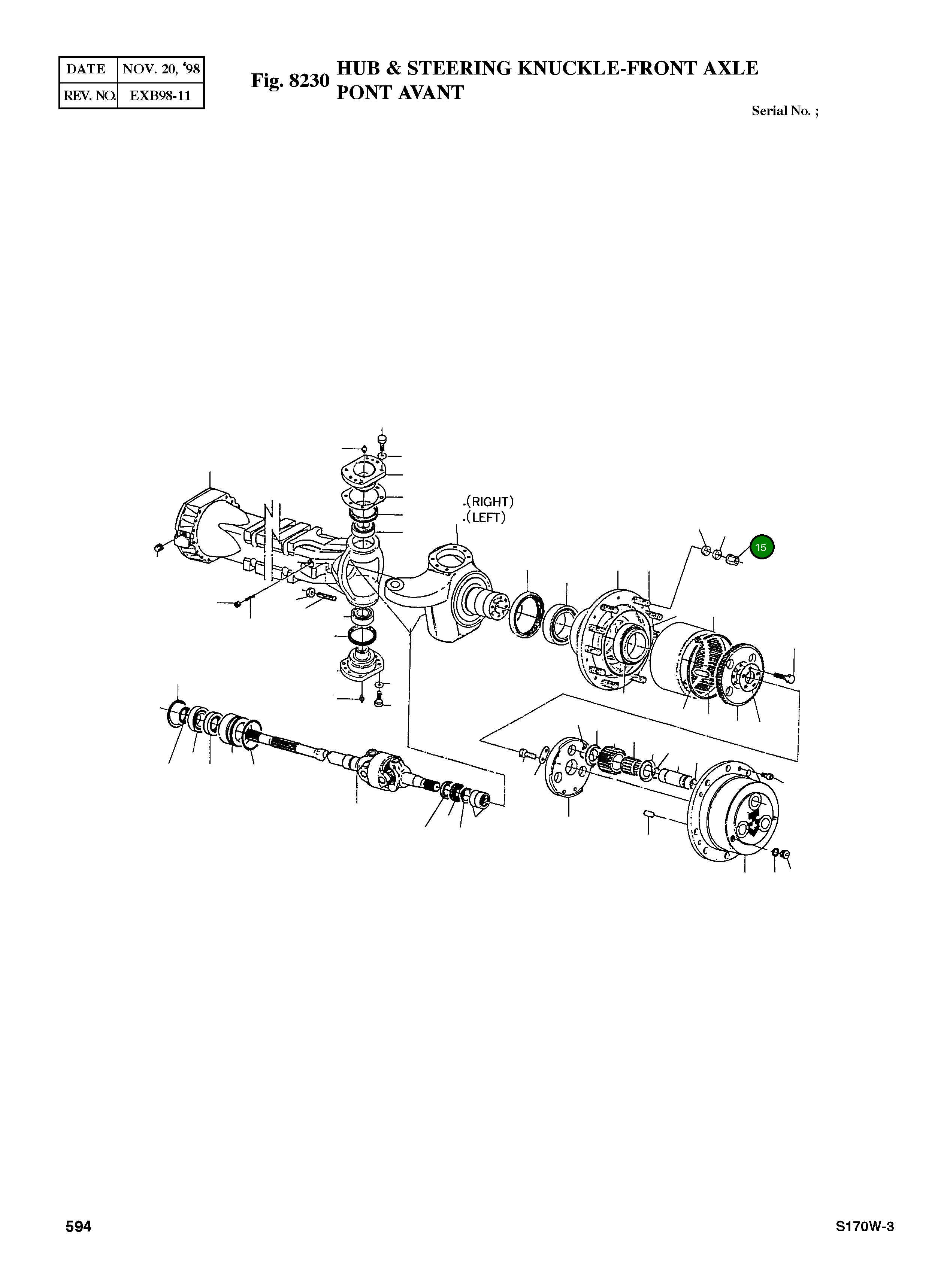 Гайка 006.14.2894 Komatsu
