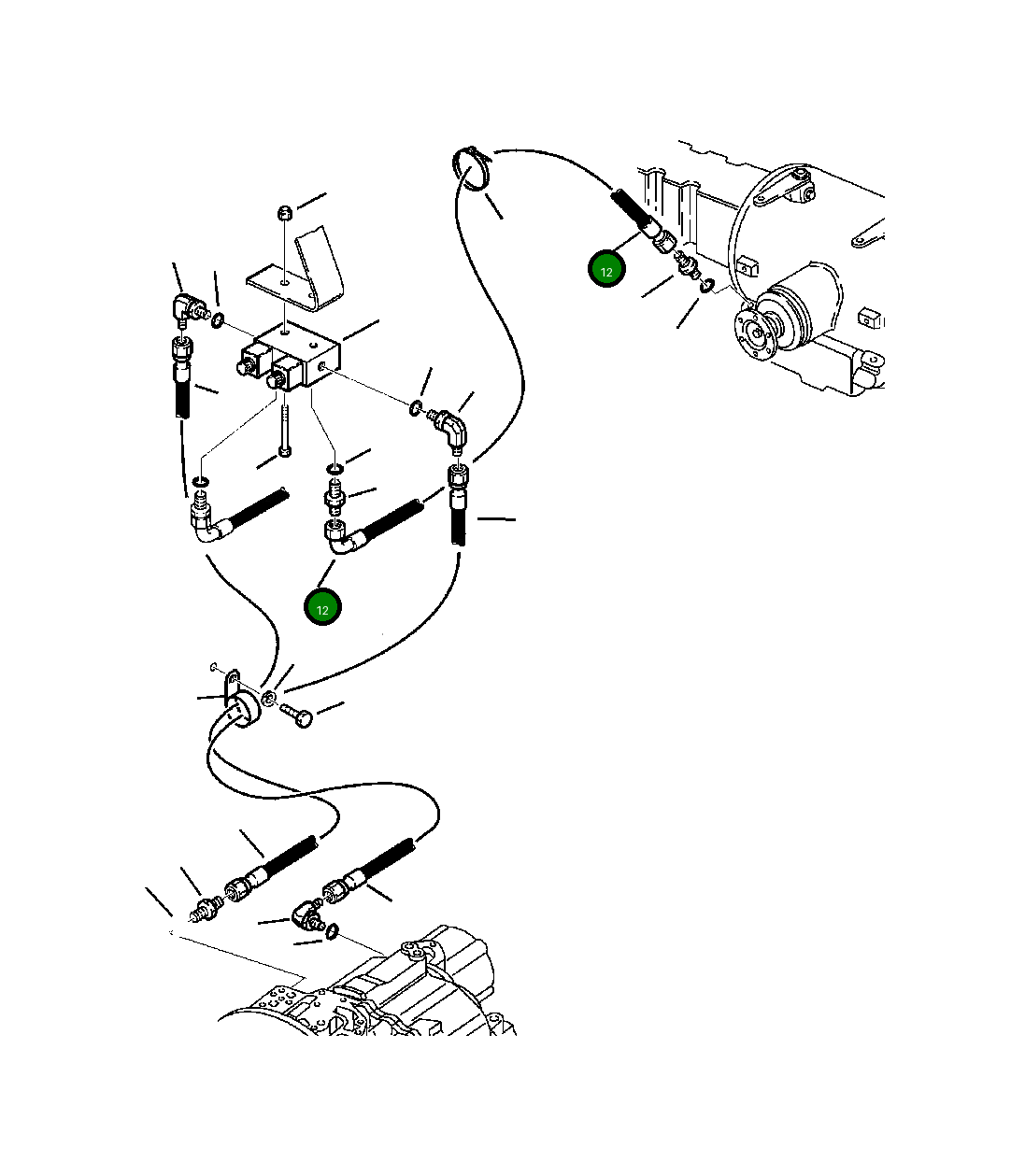 Шланг 392058151 Komatsu
