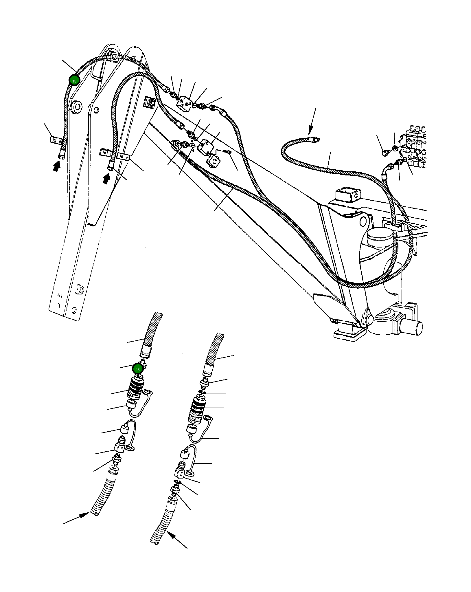 Шланг UE2700447 Komatsu