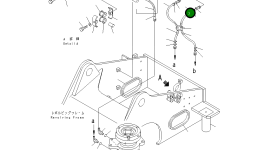 Шланг 21J-62-17340 Komatsu