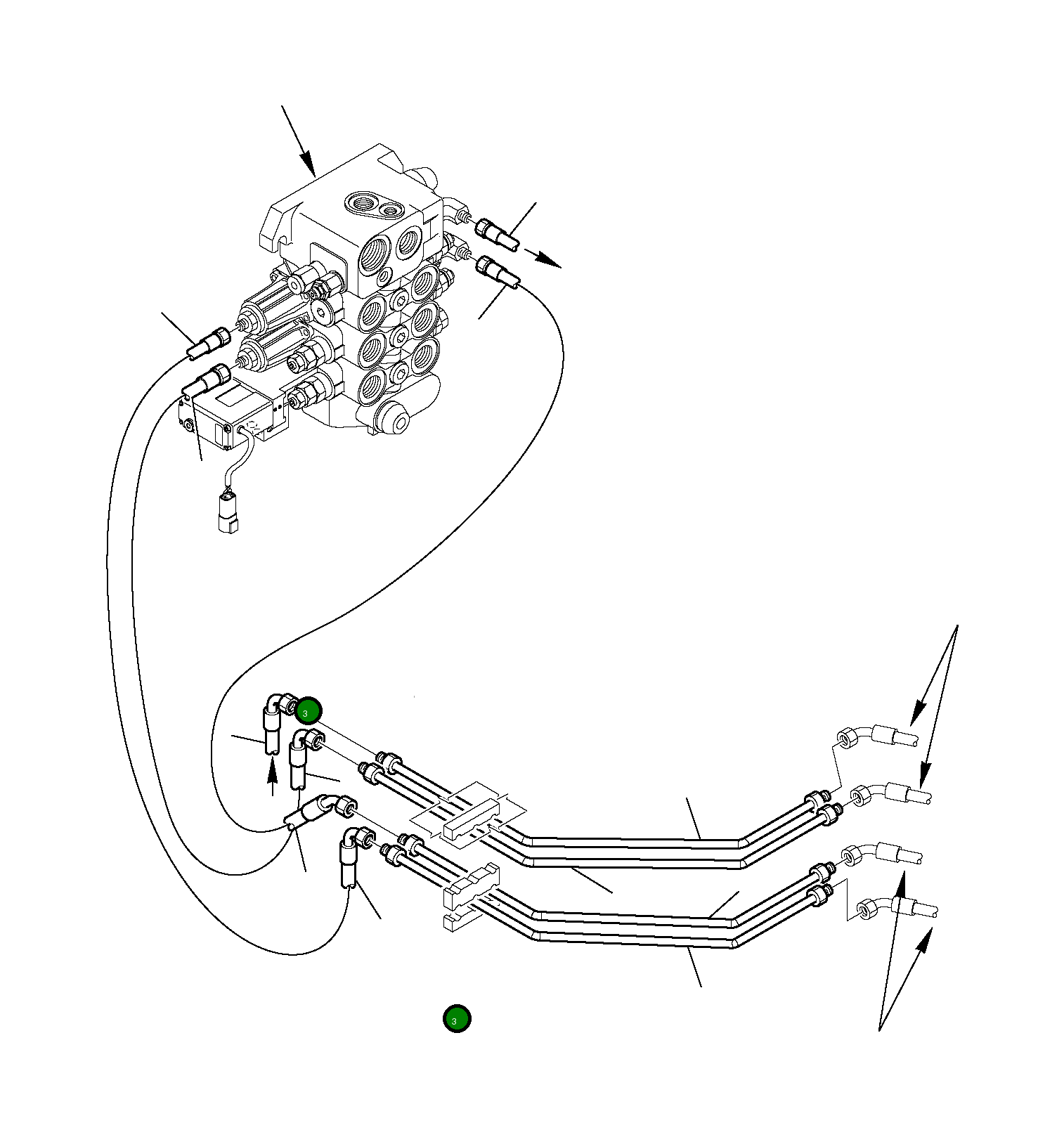 Шланг 395-62-13660 Komatsu