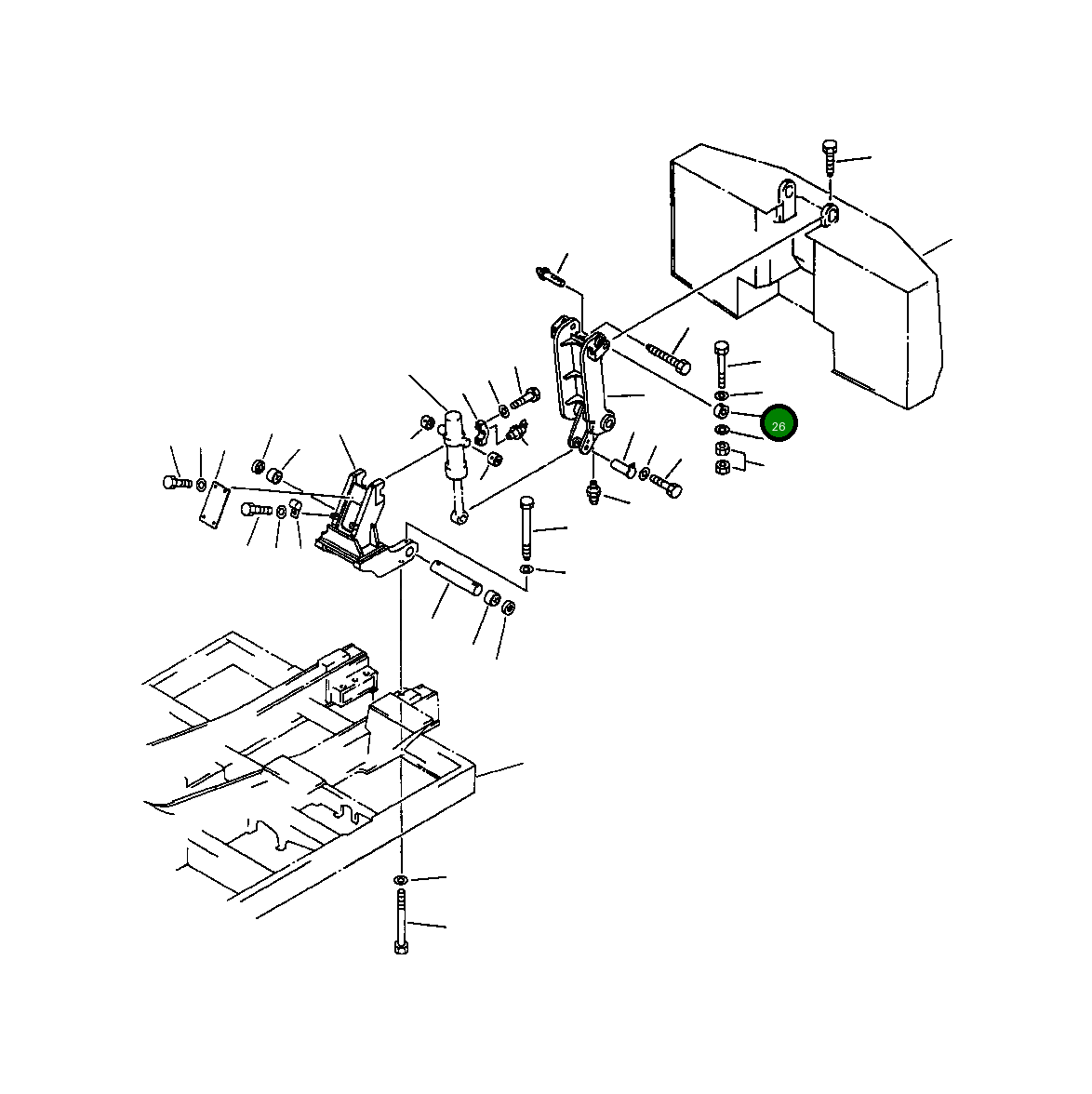 Втулка 209-46-51670 Komatsu