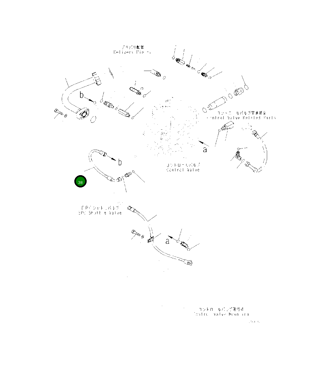 Шланг 423-62-62250 Komatsu