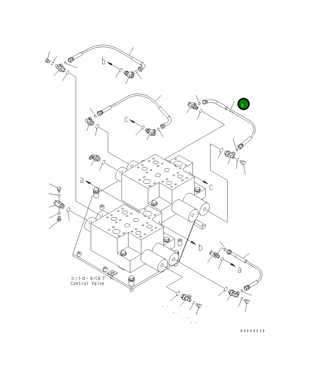 Шланг 427-62-25550 Komatsu