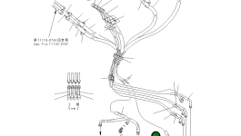 Шланг 22F-973-3140 Komatsu