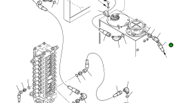 Шланг 21D-09-91570 Komatsu