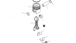 Втулка 6732313132 Komatsu