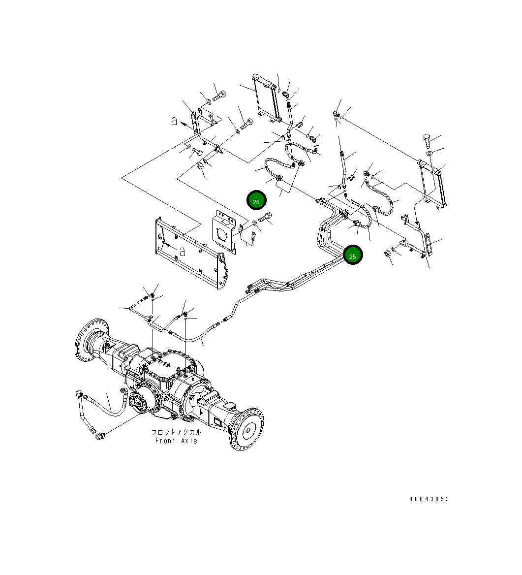 Шланг 421-U44-3440 Komatsu