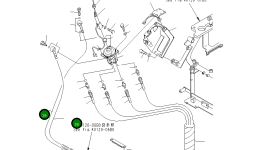 Шланг 22J-62-16541 Komatsu