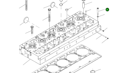 Винт M10X1.5X75 3328637 Komatsu