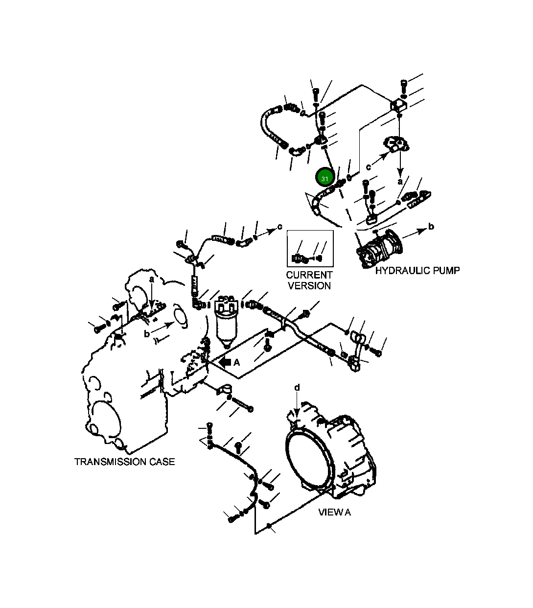 Шланг 714-12-18420 Komatsu