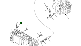 Винт 801104072 Komatsu