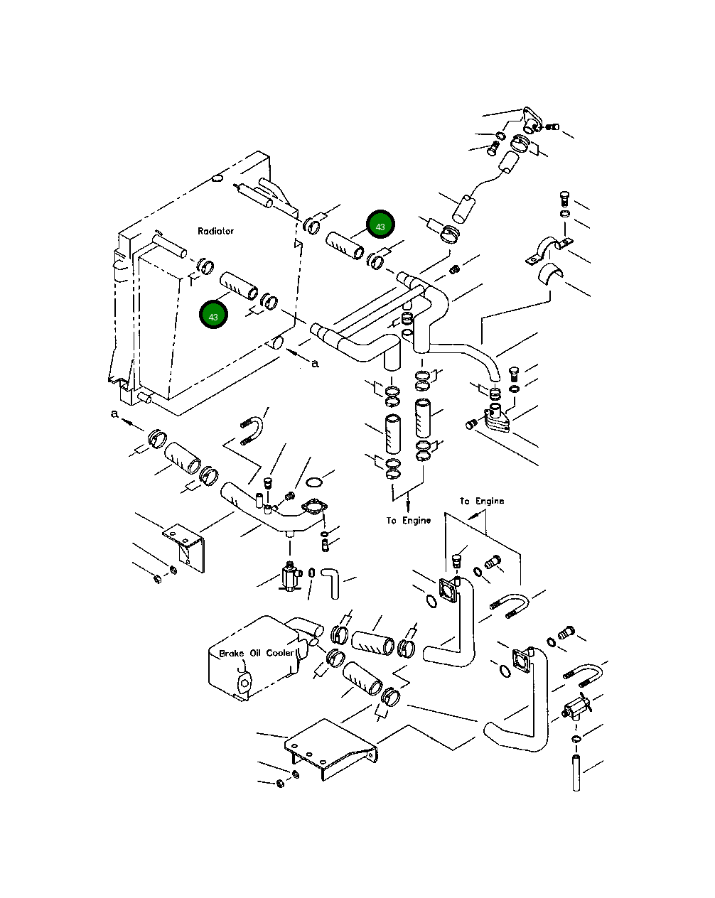 Шланг 561-03-62230 Komatsu