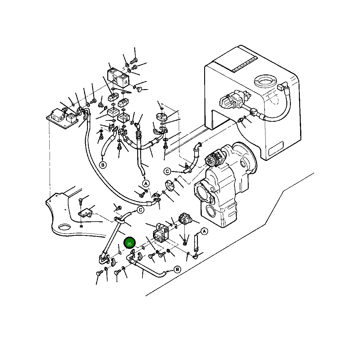 Шланг 419-875-1690 Komatsu