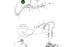 Шланг 22F-973-1264 Komatsu