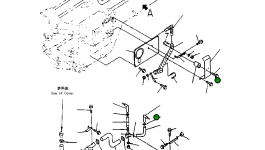 Гайка 0159701008 Komatsu