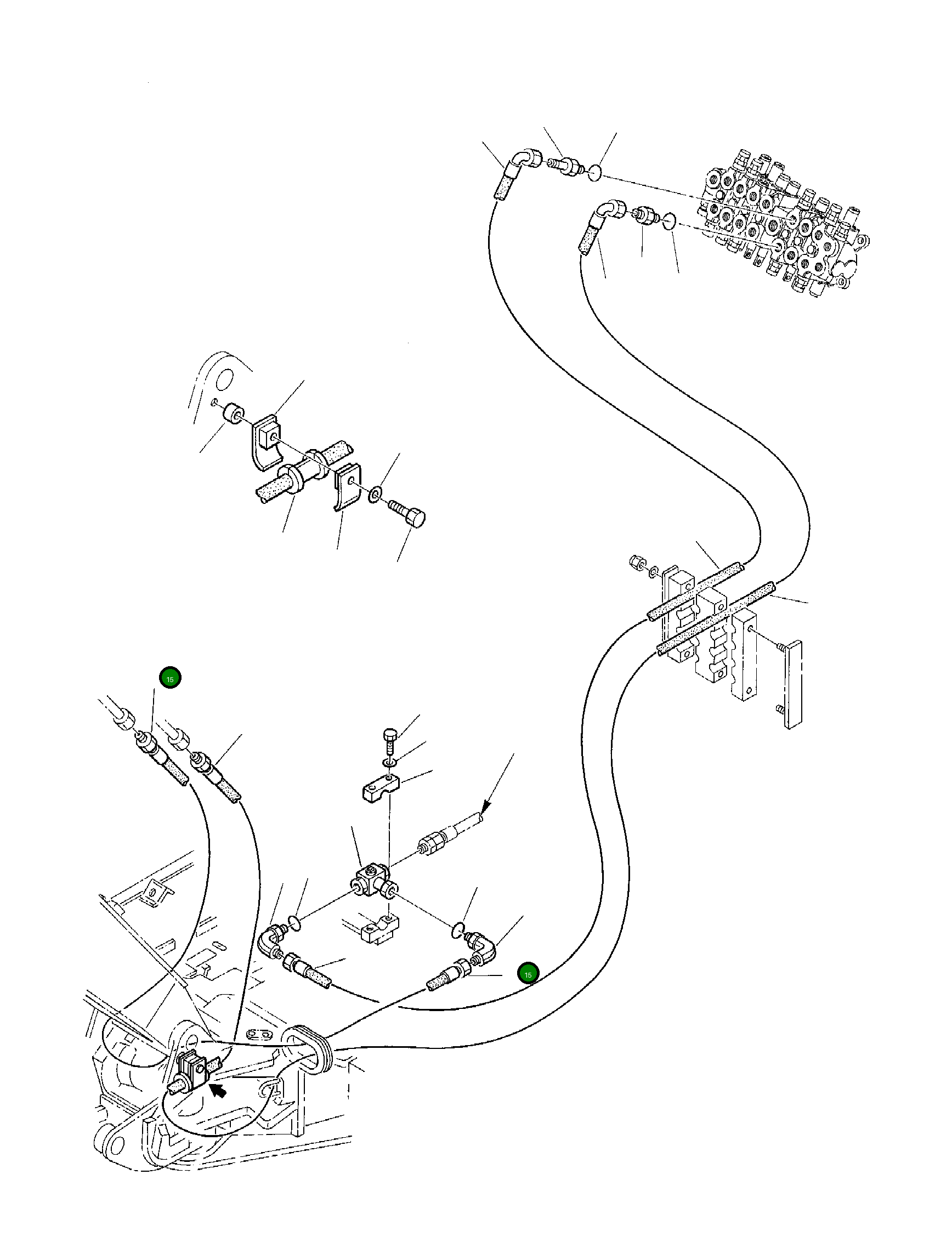 Шланг 392063063 Komatsu