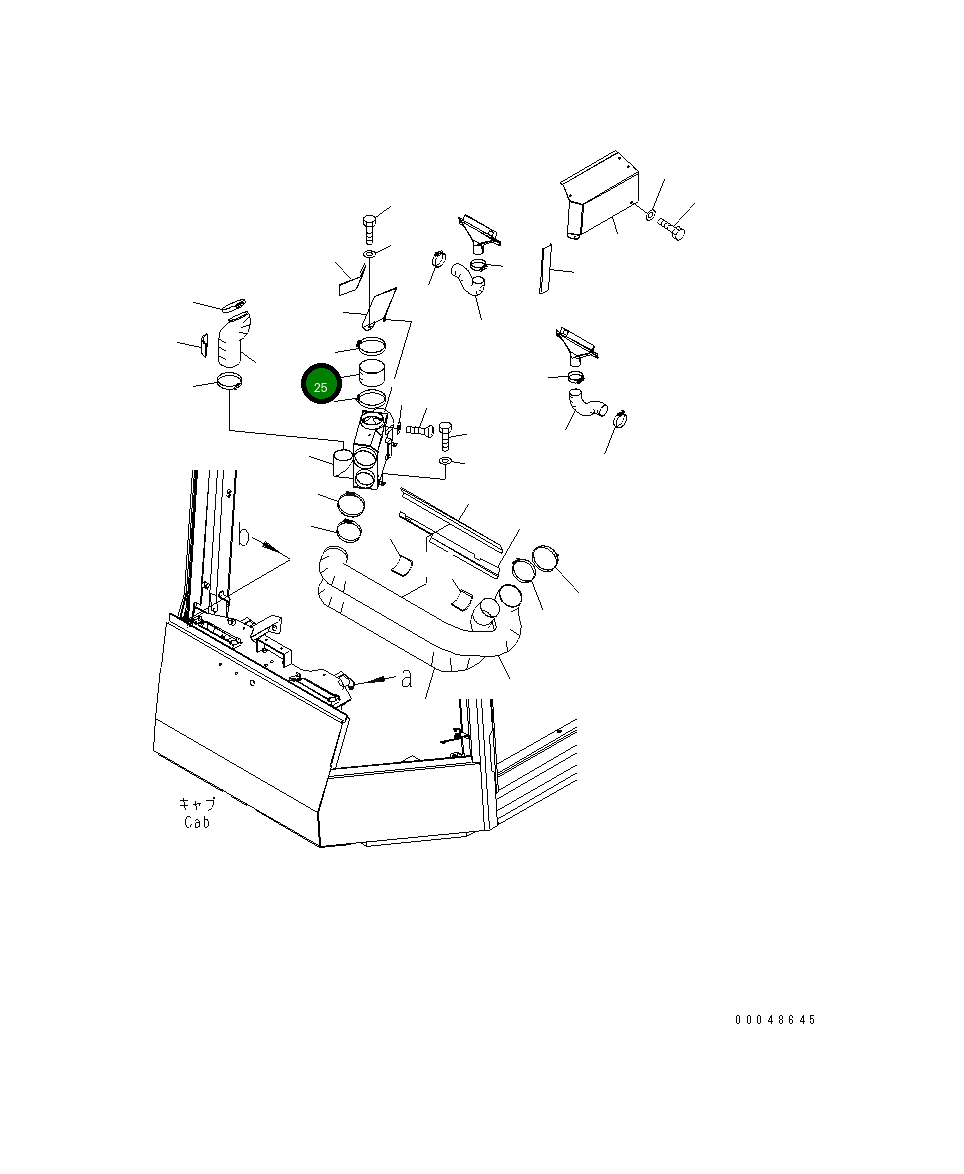 Шланг 426-07-32432 Komatsu