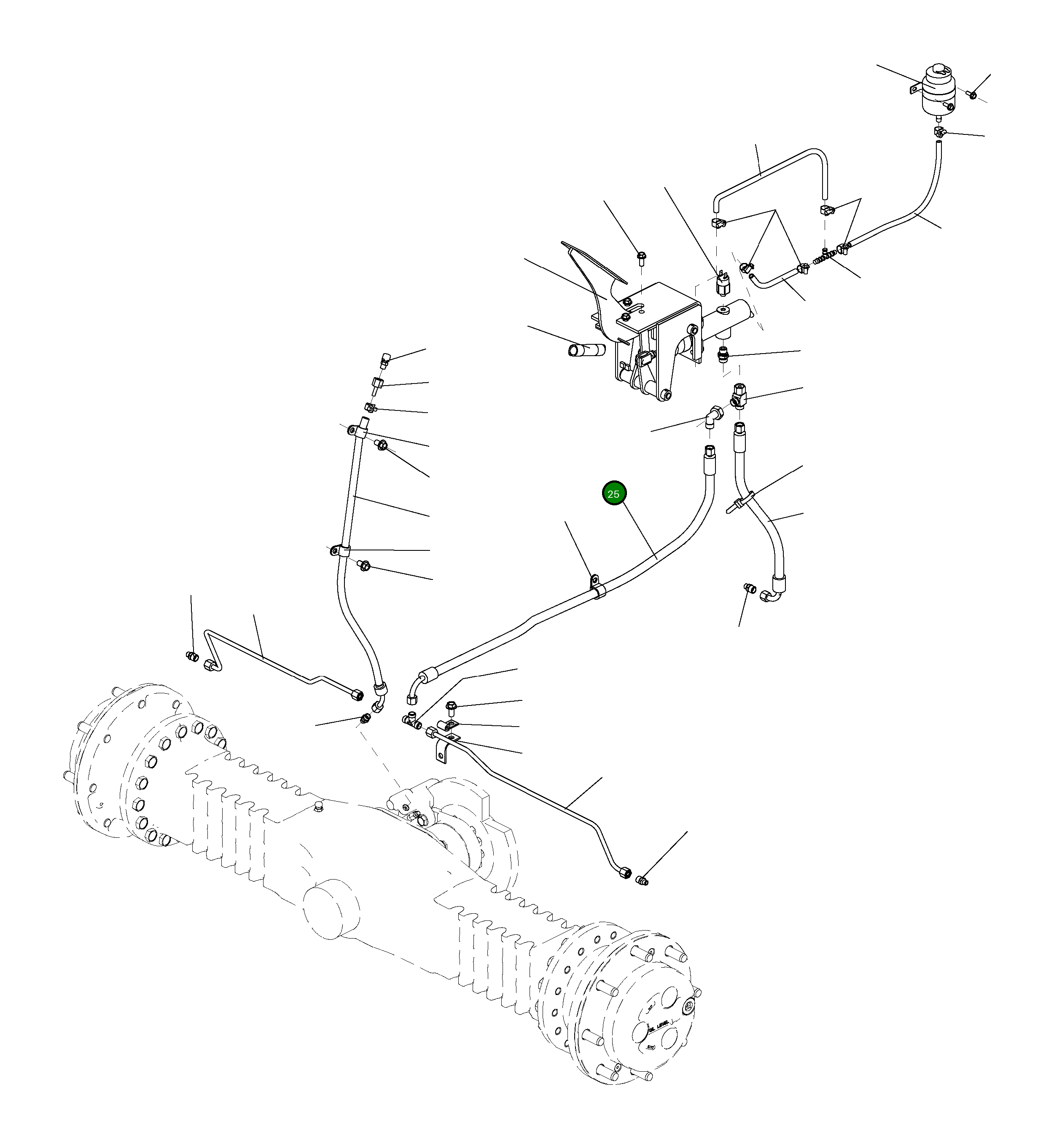 Шланг 42U-09-H3850 Komatsu