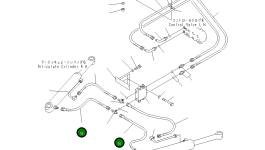 Шланг 23A-60-16410 Komatsu
