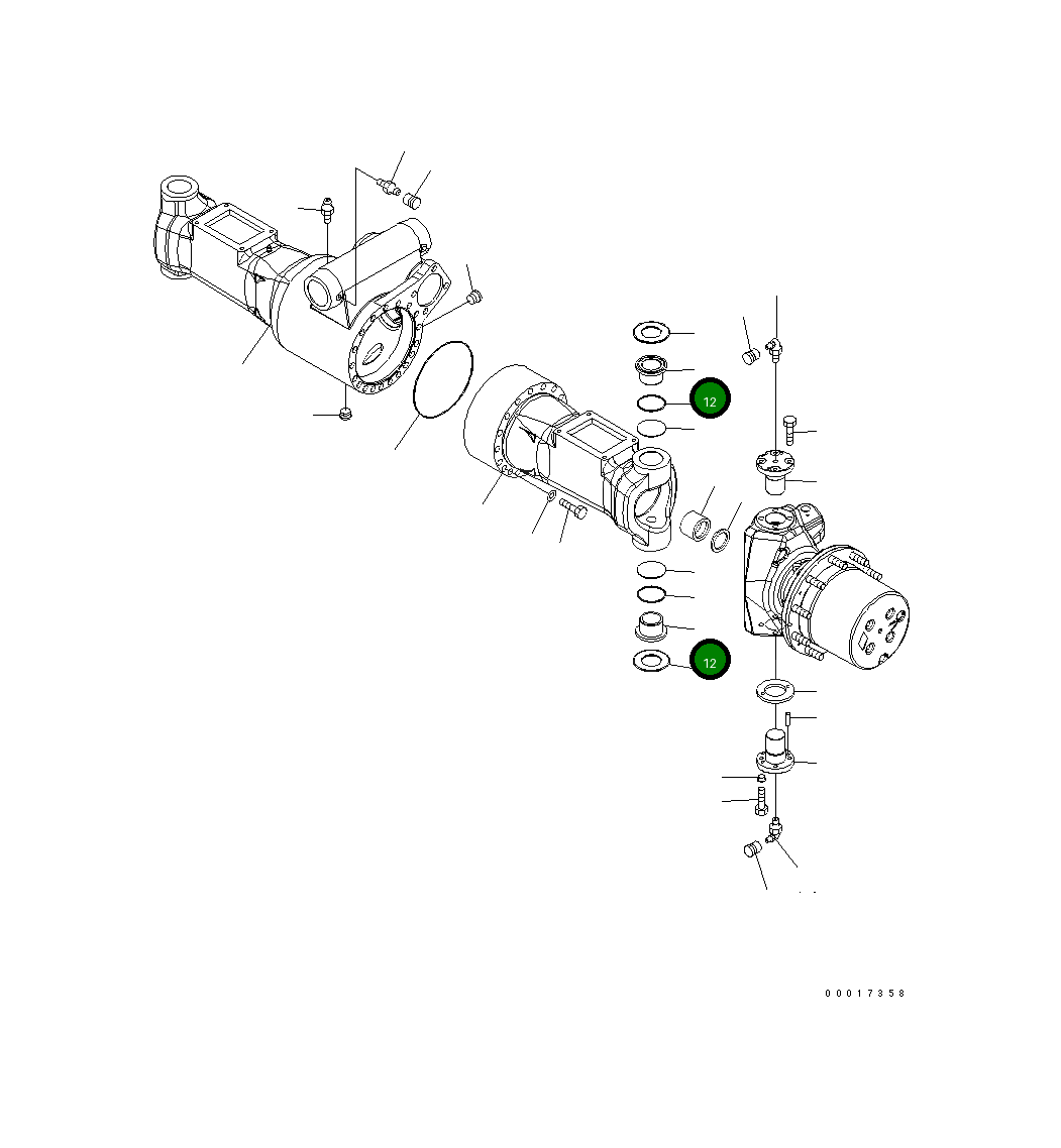 Втулка 20K-23-31720 Komatsu