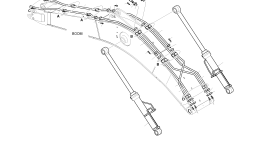Шланг DS2038209 Komatsu