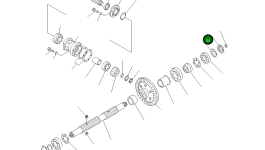 Гайка 01530-06214 Komatsu