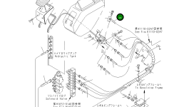 Шланг 22B-62-13360 Komatsu