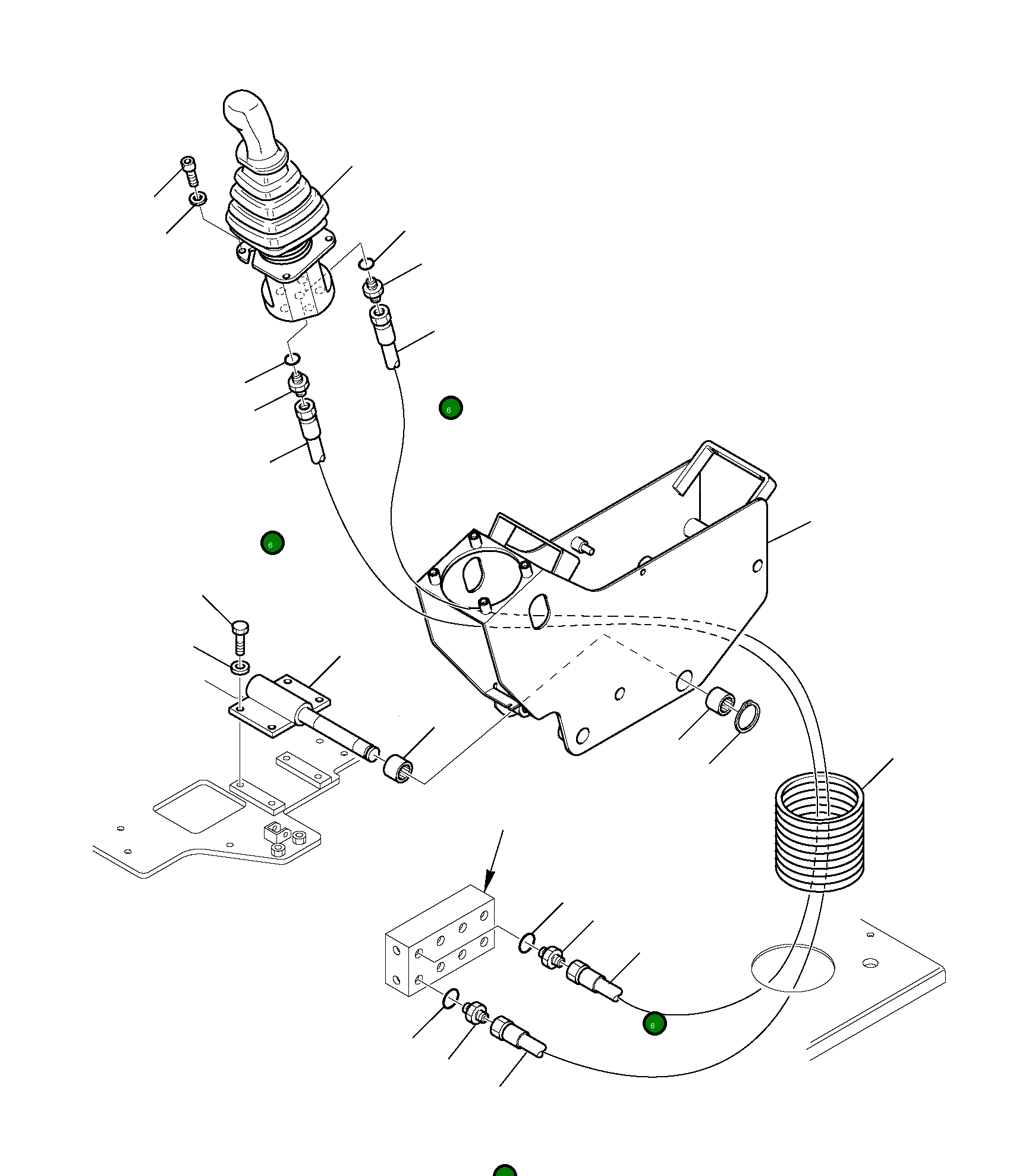 Шланг 21D-09-97160 Komatsu