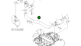 Шланг 22F-01-31131 Komatsu