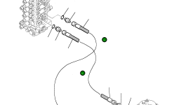 Шланг 21D-09-95450 Komatsu