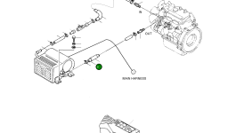 Шланг 2185-1623D22 Komatsu