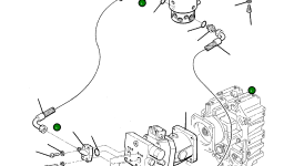 Шланг 21D-09-94400 Komatsu