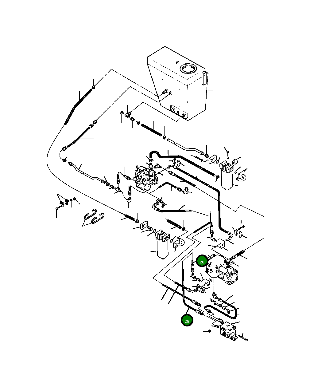 Шланг 160 125 Komatsu