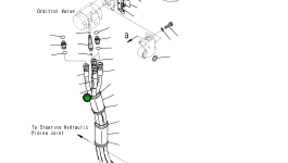 Шланг 23H-40-14351 Komatsu