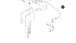 Шланг 23B-807-2160 Komatsu