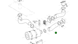 Шланг 2185-1578 Komatsu