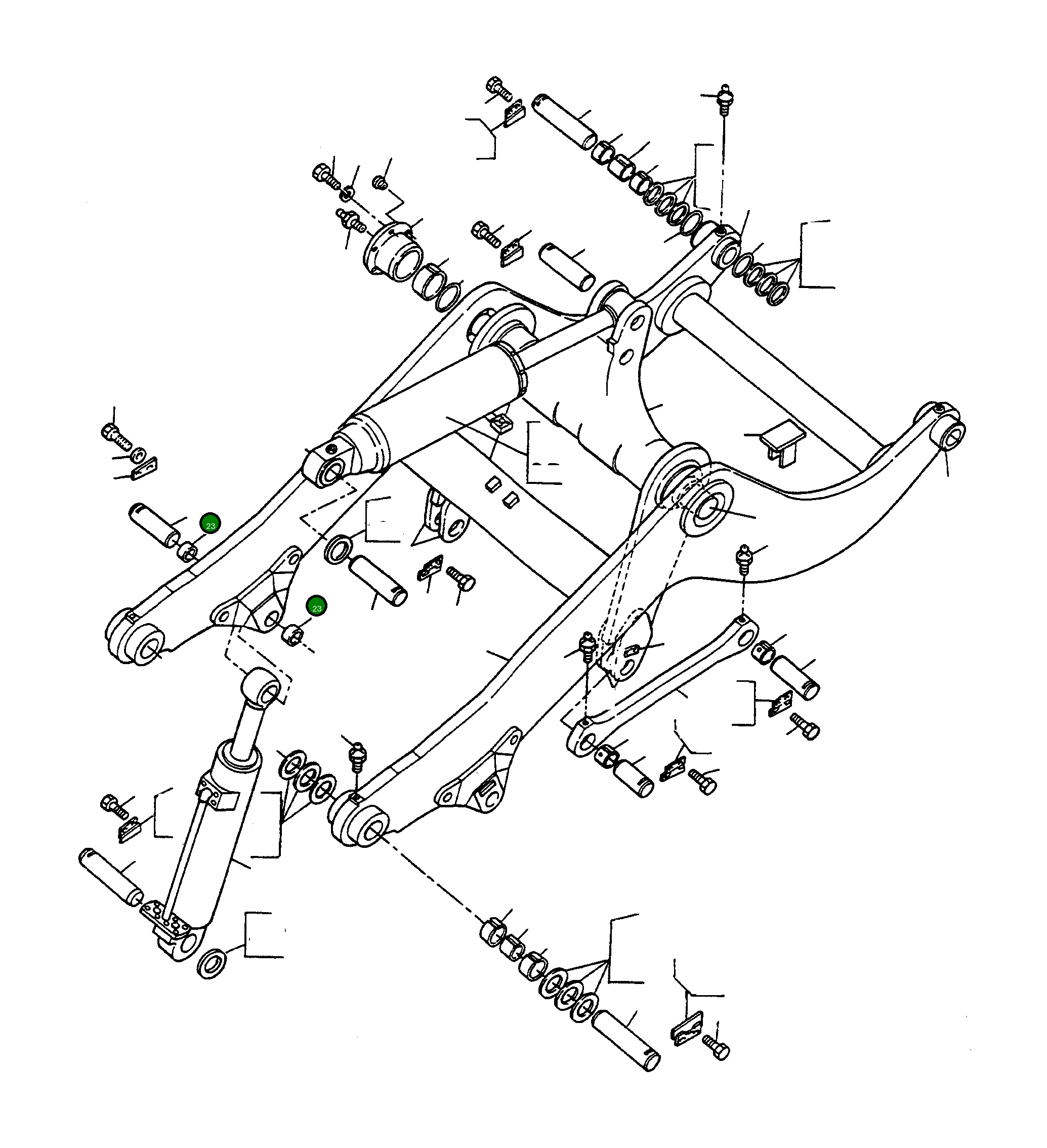 Втулка 2907095M1 Komatsu