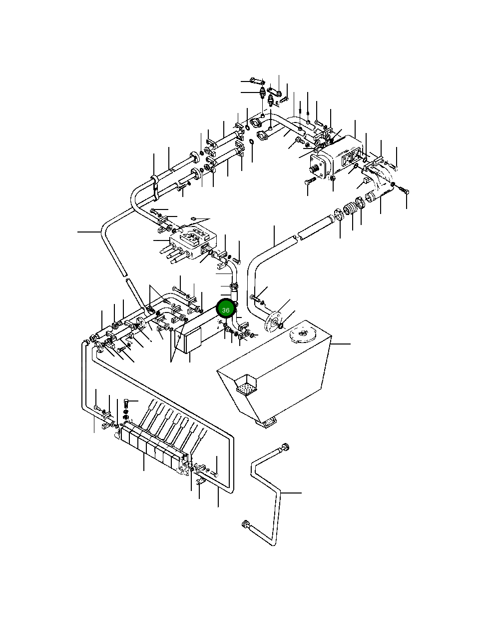 Шланг 65 648 Komatsu