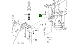 Гайка 01597-02419 Komatsu