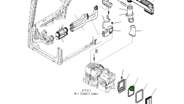 Воздуховод 2A59791252 Komatsu